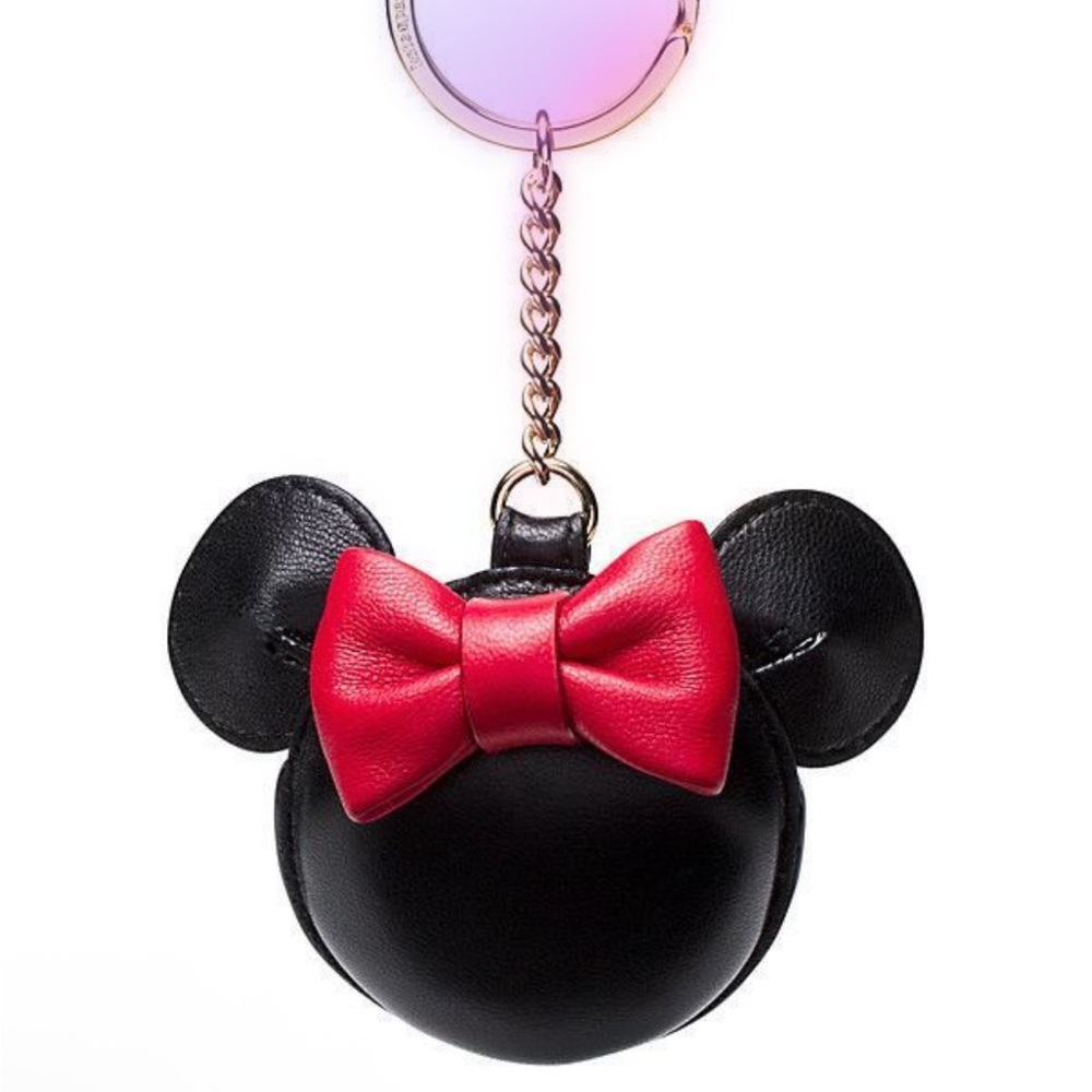 Kate Spade X Disney Minnie Mouse Keyfob KeyChain W/Red Bow LIMITED EDITION NWOT - Picture 8 of 8